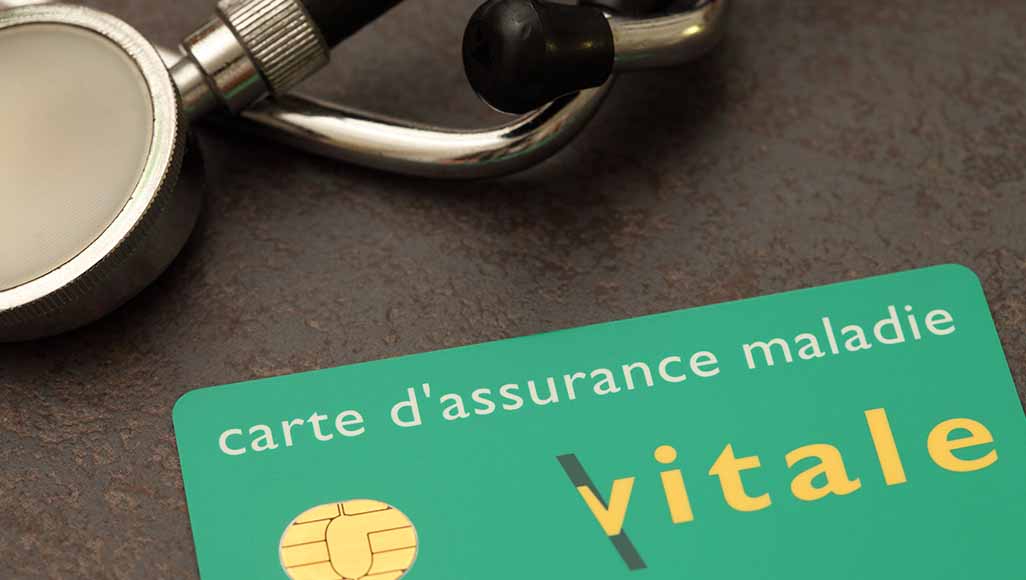 Mutélios Carte Vitale avec un stéthoscope
